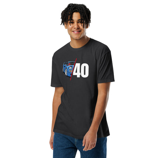Icon 40 Tee — Analog Twin-Turbo — Marque automotive apparel