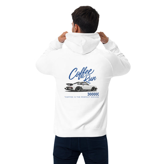 Car Culture Coffee Run graphic hoodie — Marque