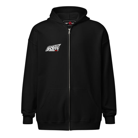 Stay Fit JDM graphic zip-up — Marque