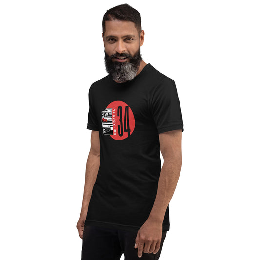 R34 Rising Sun Tee — Marque automotive apparel