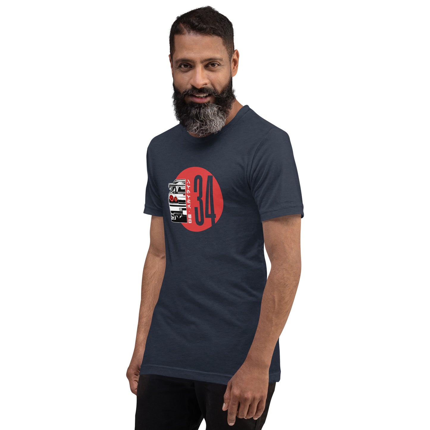 R34 Rising Sun Tee — Marque automotive apparel