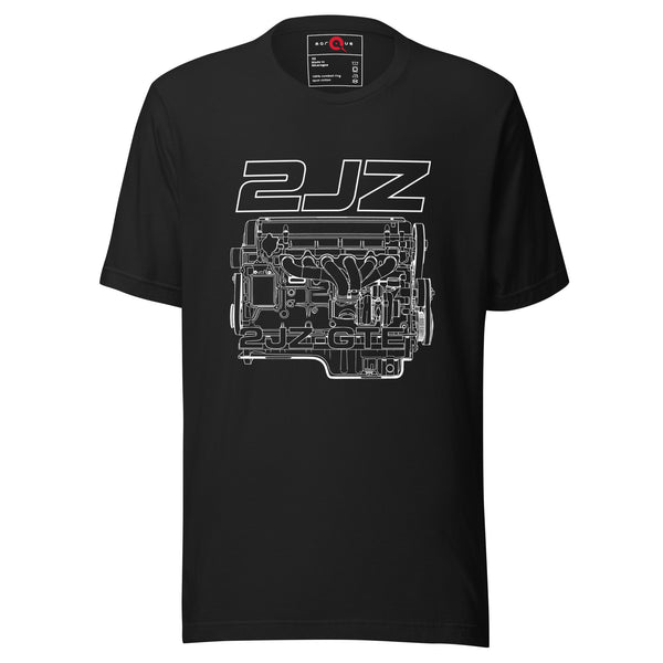 Marque 2JZ Unisex t-shirt