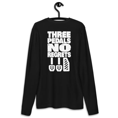 Three Pedals: No Regrets Tee — Marque automotive apparel