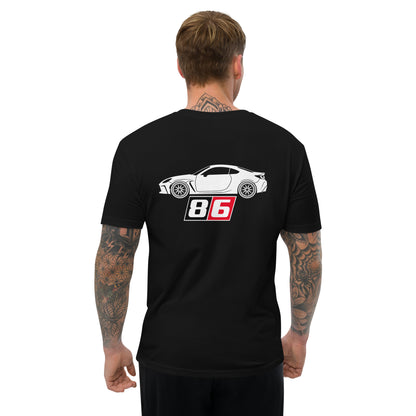 Chassis Series Tee — 86 Silhouette — Marque automotive apparel