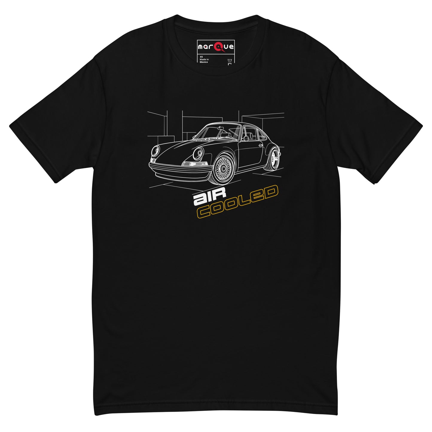 Air-Cooled Heritage Tee — Classic Profile — Marque automotive apparel
