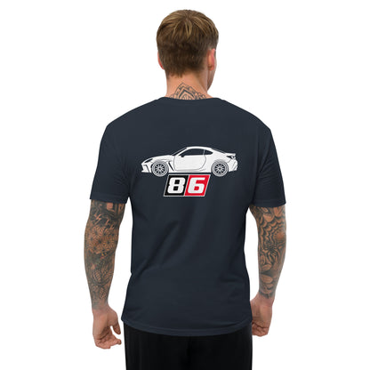 Chassis Series Tee — 86 Silhouette — Marque automotive apparel