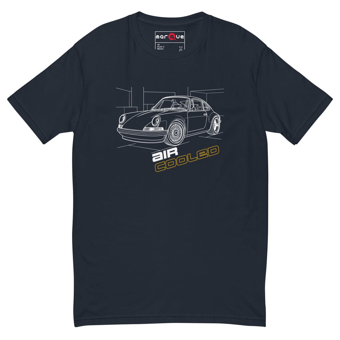 Air-Cooled Heritage Tee — Classic Profile — Marque automotive apparel