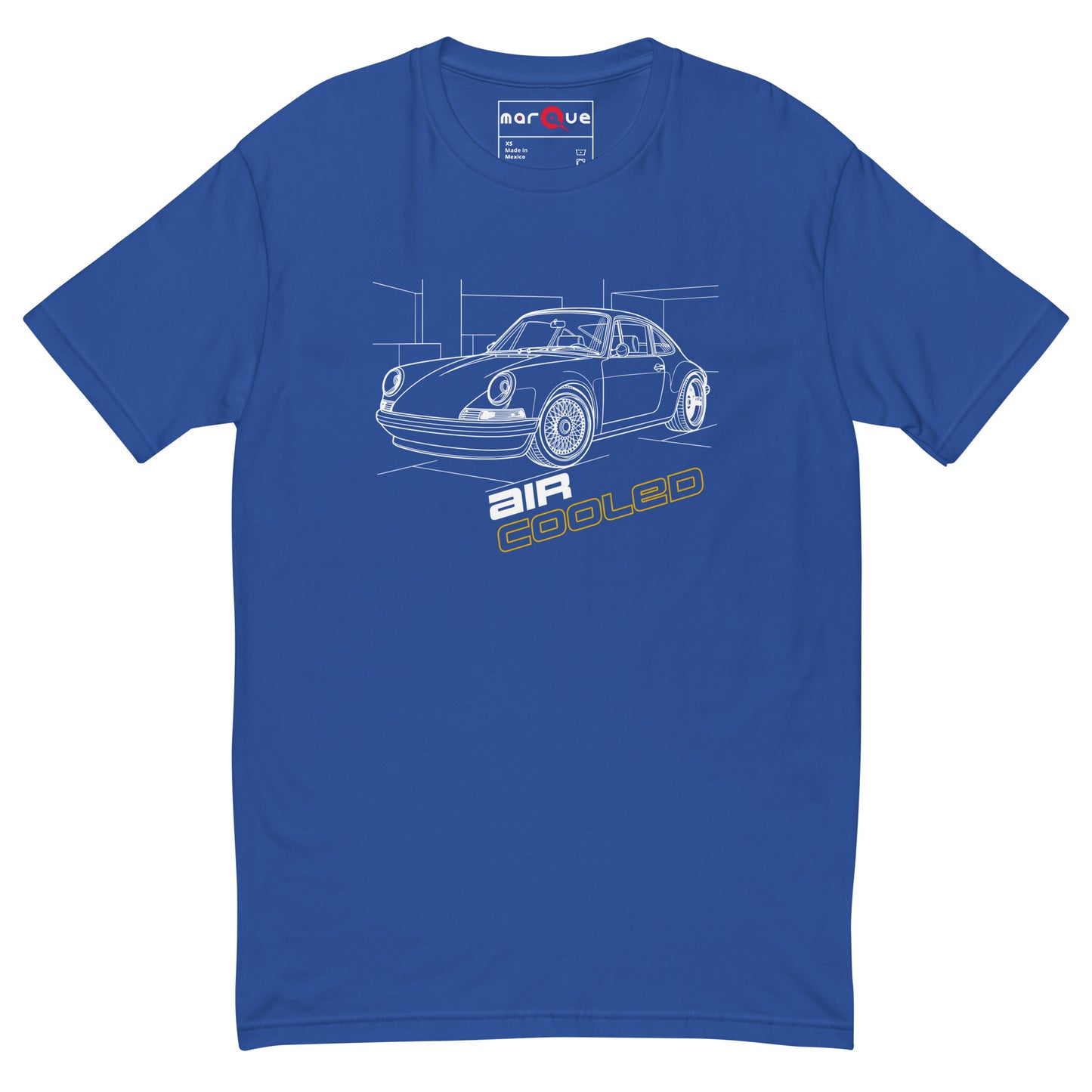 Air-Cooled Heritage Tee — Classic Profile — Marque automotive apparel