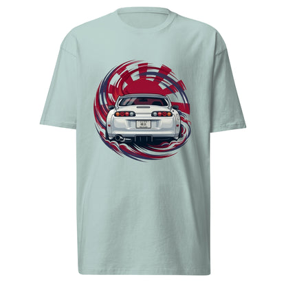 A80 Rising Sun twin-turbo 2JZ JDM graphic t-shirt — Marque