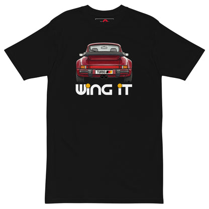Wing It German classic graphic t-shirt — Marque