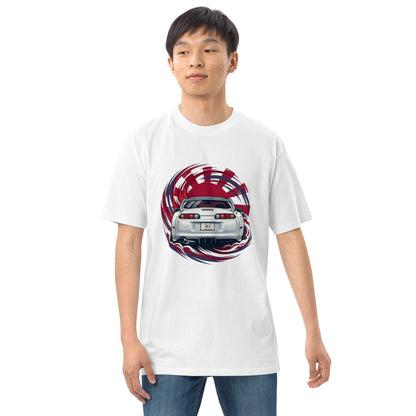 A80 Rising Sun Tee — Twin-Turbo Legend — Marque automotive apparel