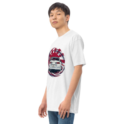 A80 Rising Sun Tee — Twin-Turbo Legend — Marque automotive apparel