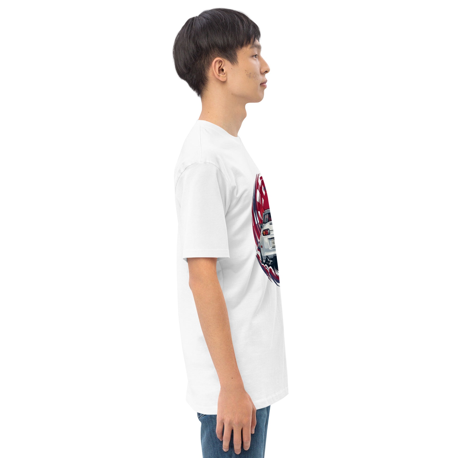 A80 Rising Sun Tee — Twin-Turbo Legend — Marque automotive apparel