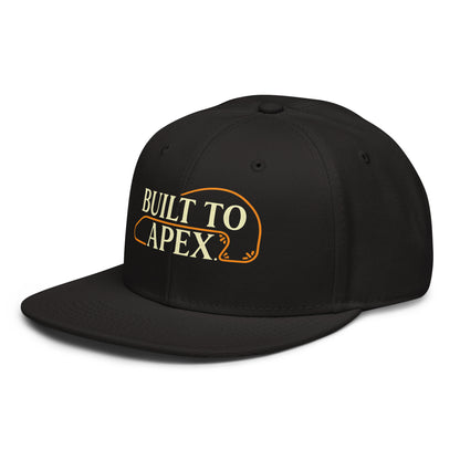Built to Apex Snapback — Marque automotive apparel