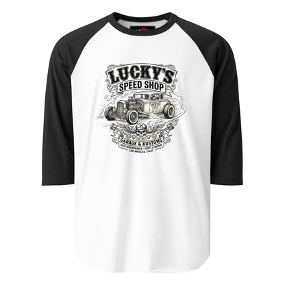 Lucky's Speed Shop vintage hot rod graphic t-shirt — Marque