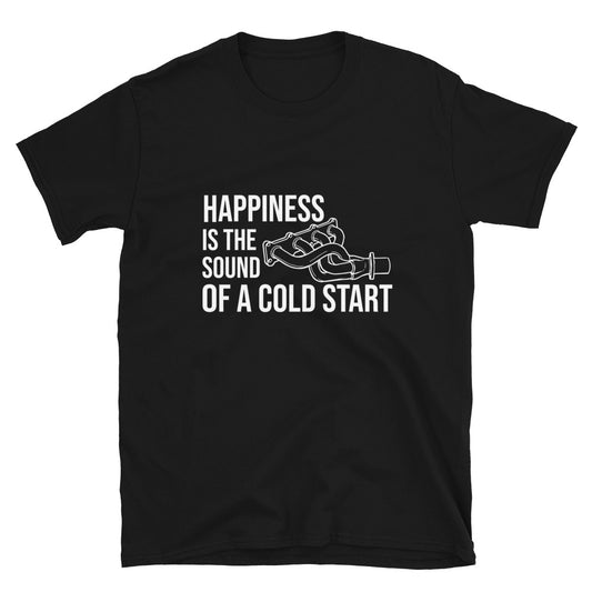 Cold Start Mornings cars and coffee graphic t-shirt — Marque