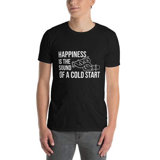 Cold Start Mornings cars and coffee graphic t-shirt — Marque