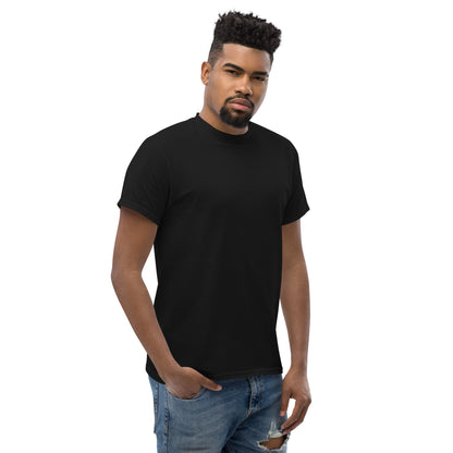 Black Feel the Fear tee, right three-quarter front view