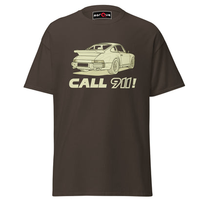 Call 911 Tee — Garage Humor Edition — Marque automotive apparel