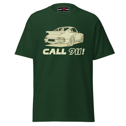 Call 911 Tee — Garage Humor Edition — Marque automotive apparel