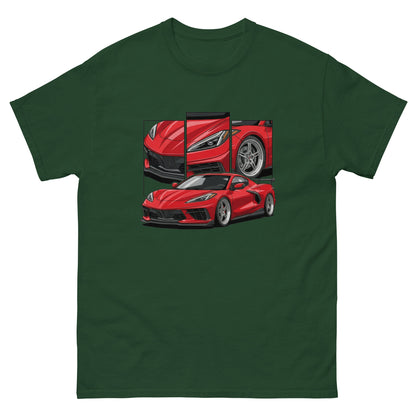Mid-Engine Icon Tee — American Supercar — Marque automotive apparel