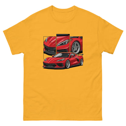 Mid-Engine Icon Tee — American Supercar — Marque automotive apparel