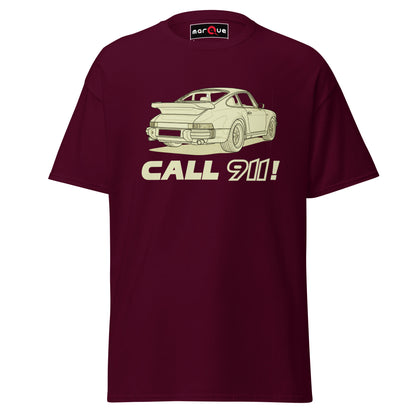 Call 911 Tee — Garage Humor Edition — Marque automotive apparel