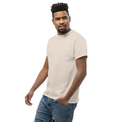 Natural Feel the Fear tee, left three-quarter front view
