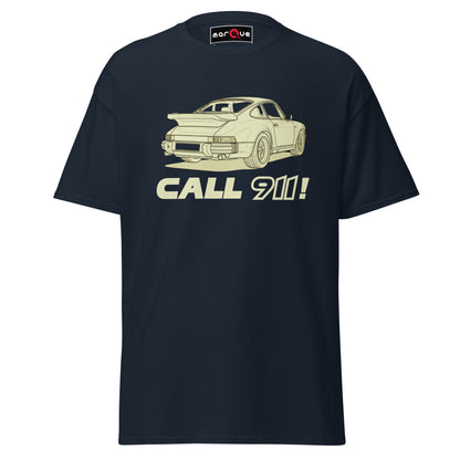 Call 911 Tee — Garage Humor Edition — Marque automotive apparel