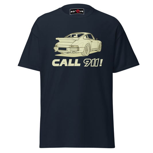 Call 911 Tee — Garage Humor Edition — Marque automotive apparel