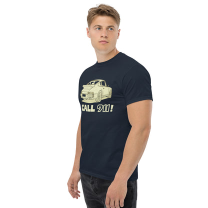 Call 911 Tee — Garage Humor Edition — Marque automotive apparel