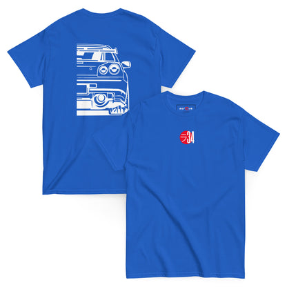 R34 Heritage Tee — Line Art — Marque automotive apparel