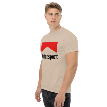 Motorsport racing graphic t-shirt — Marque