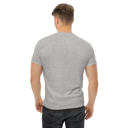 Torque Wins Races Tee, Sport Grey back view — plain back, Marque automotive apparel
