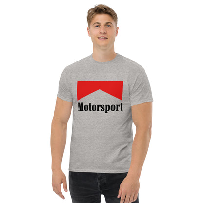 Motorsport racing graphic t-shirt — Marque