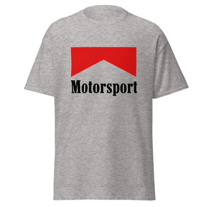 Motorsport racing graphic t-shirt — Marque