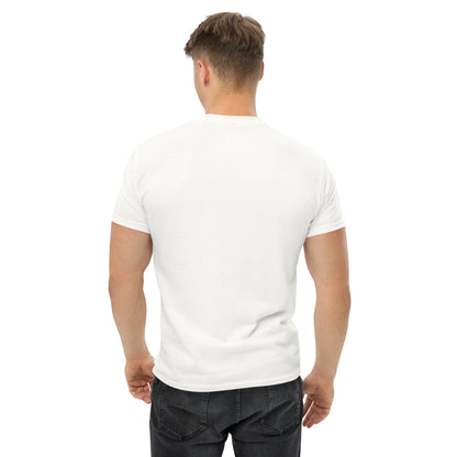 K20C Tee, White back view — plain back, Marque automotive apparel