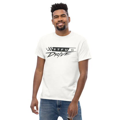 STFU & Drive Tee — Marque automotive apparel