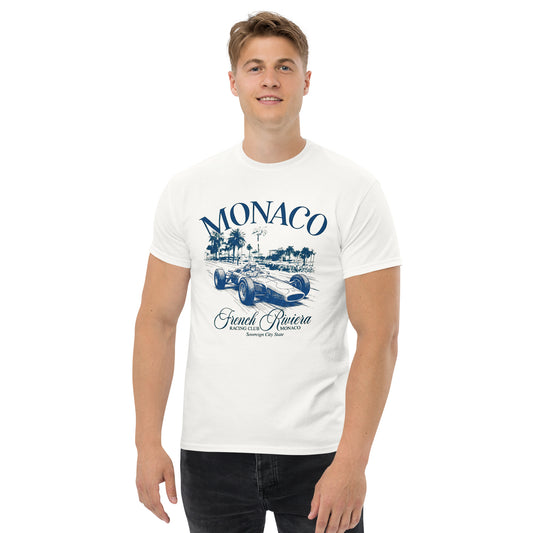 Monaco vintage racing club graphic t-shirt — Marque