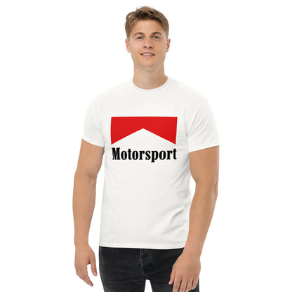Motorsport racing graphic t-shirt — Marque