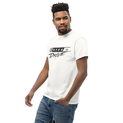 STFU & Drive Tee — Marque automotive apparel
