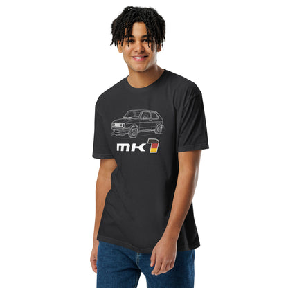 MK1 The Original Hot Hatch graphic t-shirt — Marque