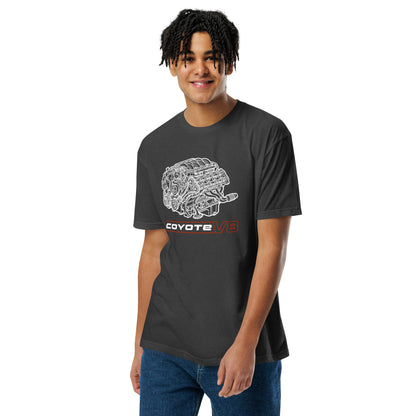 Engine Icons Coyote V8 graphic t-shirt — Marque