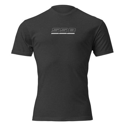 S58 straight-six engine graphic t-shirt — Marque