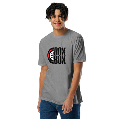 Box Box Pitlane Tee — Marque automotive apparel