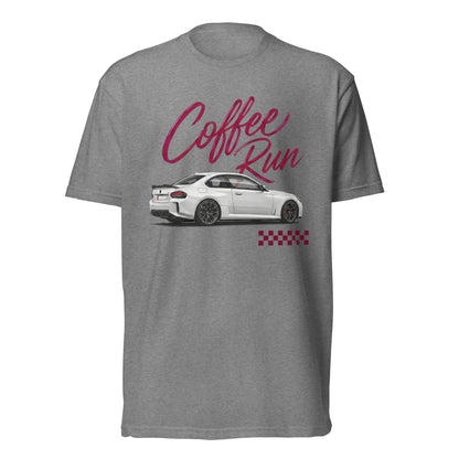 Coffee Run car culture graphic t-shirt — Marque