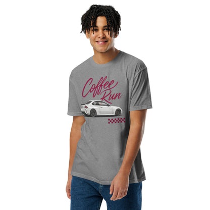 Coffee Run car culture graphic t-shirt — Marque