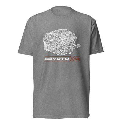 Engine Icons Coyote V8 graphic t-shirt — Marque
