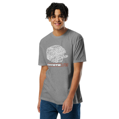 Engine Icons Coyote V8 graphic t-shirt — Marque