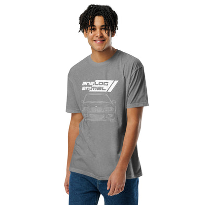 E46 Analog Animal German coupe graphic t-shirt — Marque
